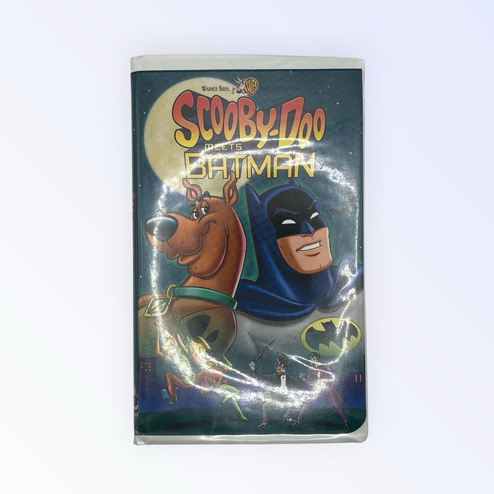 Scooby-Doo Meets Batman VHS 2002 Clamshell
